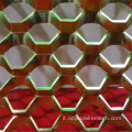 Decorazione da 0,8 mm a maglie di metallo diamante in mesh metallico